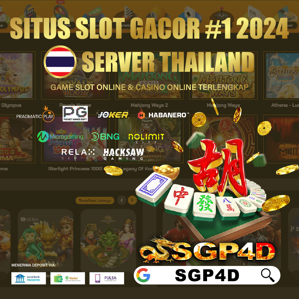 SGP4D — Tempat Bermain SGP 4D Paling Gacor & Gampang Menang